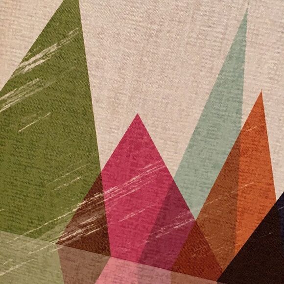 Canvas Abstract Wall Hanging - Picture 5 of 6